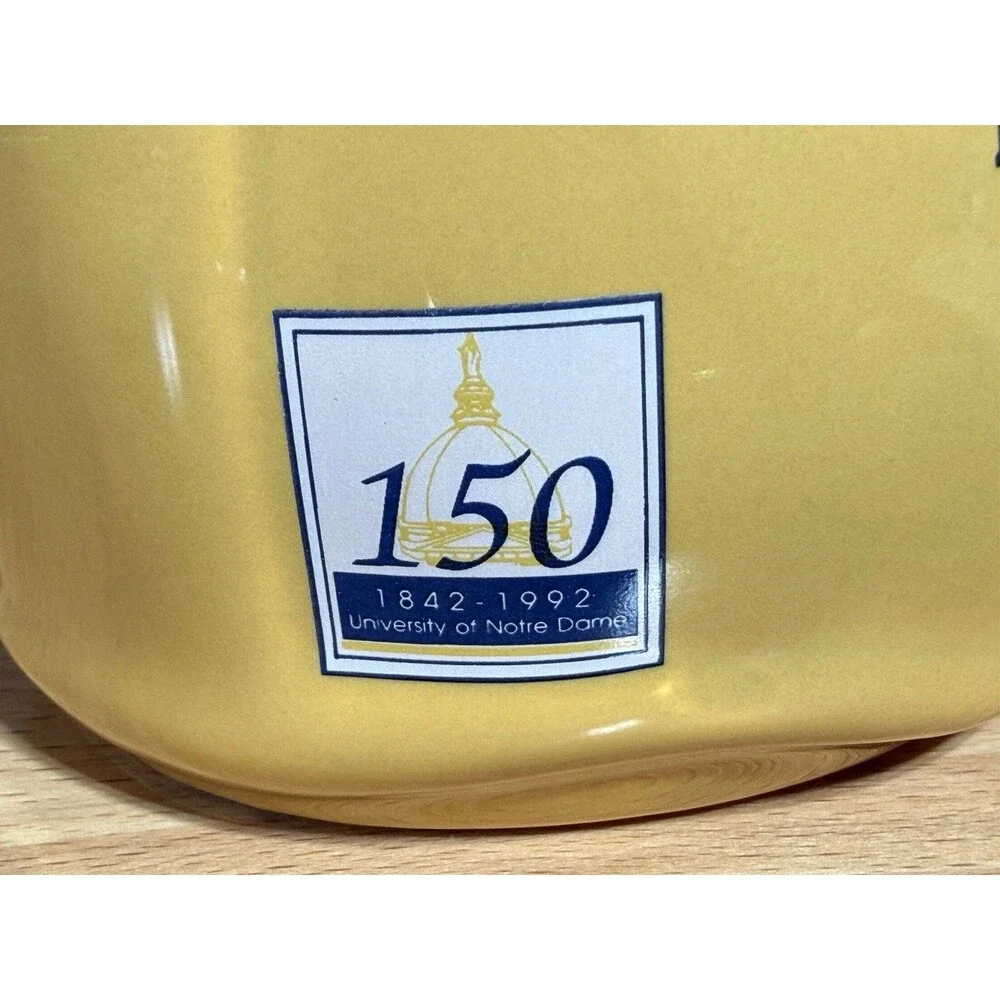 🔥RARE - Vintage 150 Year Anniversary Notre Dame University Coffee Mug
